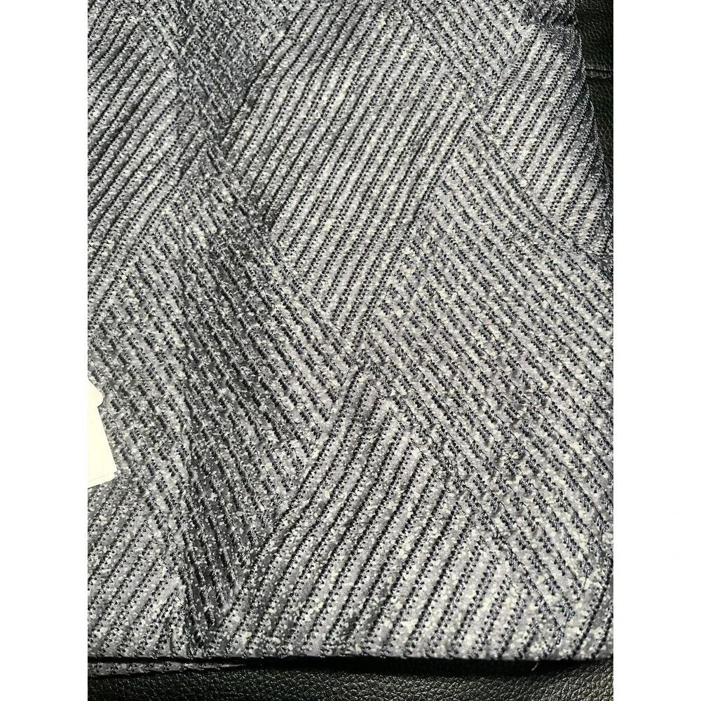 Hotel Collection Composite Geometric European Sham – Pima Cotton Sateen, Indigo